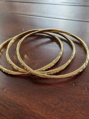 3 Stella & Dot Bangle Bracelets